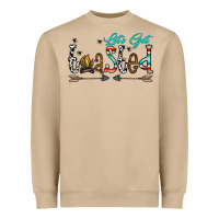 Mushroom let's get toasted Heavyweight Sweatshirt - CowhideDigitalArt