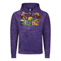 Cloud Purple Western lucky St. Patrick's Day Vintage Hoodie - CowGirlArtShop