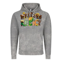 Cloud Rock Western lucky St. Patrick's Day Vintage Hoodie - CowGirlArtShop