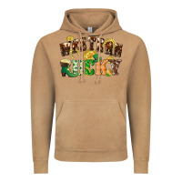 Western Lucky St. Patrick's Day Vintage Hoodie | Teevron