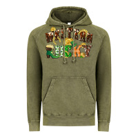 Vintage Olive Western lucky St. Patrick's Day Vintage Hoodie - CowGirlArtShop