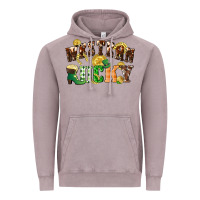 Vintage Zinc Western lucky St. Patrick's Day Vintage Hoodie - CowGirlArtShop