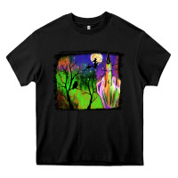 Black halloween background Heavy Core Tee - JahusDesignShop