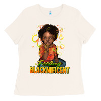Bone feeling blacknificent Ladies Tee - NancyCooperArtShop