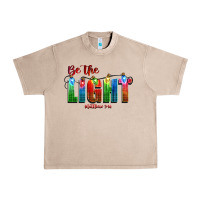 French Oak be the light matthew 5 14 Urban Heavy Tee - CowGirlArtShop