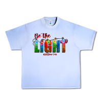 Grape Ice be the light matthew 5 14 Urban Heavy Tee - CowGirlArtShop