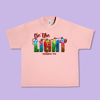 Be The Light Matthew 5 14 Urban Heavy Tee Designed By Cowgirlartshop