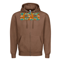 Chestnut Autumn leaves and pumpkin please 11 oz mug Zipper Hoodie - Artiststas