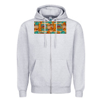 Heather Grey Autumn leaves and pumpkin please 11 oz mug Zipper Hoodie - Artiststas