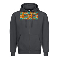 Smoke Autumn leaves and pumpkin please 11 oz mug Zipper Hoodie - Artiststas