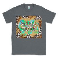 Charcoal Heather mama tried with leopard and cowhide tumbler tbs Classic Tee - TumblerDesignByShophia