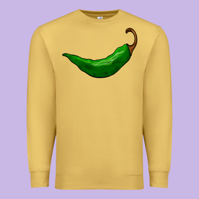 Jalapeño Premium Sweatshirt Designed By Barkaloodesign