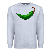 Heather Grey jalapeño Premium Sweatshirt - BarkalooDesign