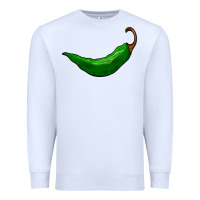White jalapeño Premium Sweatshirt - BarkalooDesign