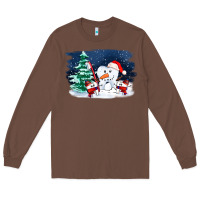 Chestnut teeth snow party costom ado Long Sleeve Tee - OliviaCreatesArt