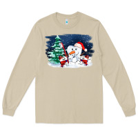 Mushroom teeth snow party costom ado Long Sleeve Tee - OliviaCreatesArt