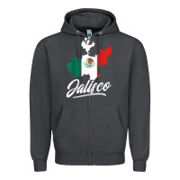 Smoke Mexico Jalisco Mexican Flag Gift Zipper Hoodie - trangStudio