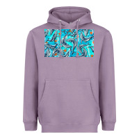 Lavender humpback whale cup Heavyweight Hoodie - BarkalooDesign