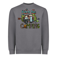 Storm let's go camping Heavyweight Sweatshirt - CowhideDigitalArt