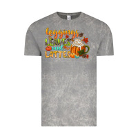 Cloud Rock leaves and lattes Vintage Tee - CowGirlArtShop