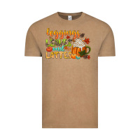 Vintage Coffee leaves and lattes Vintage Tee - CowGirlArtShop