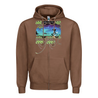 Chestnut Yes Yessongs Zipper Hoodie - trangStudio