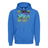 True Royal Yes Yessongs Zipper Hoodie - trangStudio