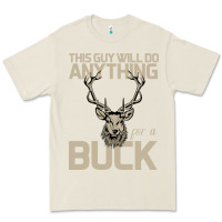 Bone Funny Hunters Will Do Anything For a Buck Hunting Premium Tee - Bettercallsaul
