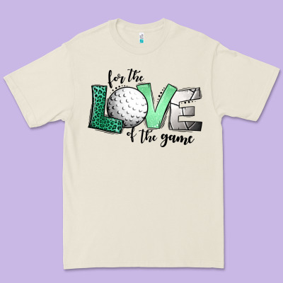 For The Love Of The Game Golf Premium Tee Designed By Jasminsmagicworld