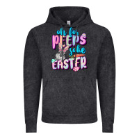 Vintage Black Oh for peeps sake Easter Day Vintage Hoodie - CowGirlArtShop