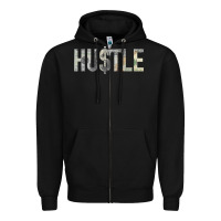 Black Hustle 100 Dollar Bill Christmas Gift entrepreneur Zipper Hoodie - trangStudio