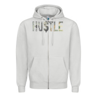 Dove Grey Hustle 100 Dollar Bill Christmas Gift entrepreneur Zipper Hoodie - trangStudio