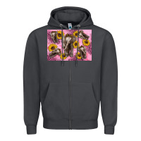 Smoke Baby elephant sunflowers kid's bottle Zipper Hoodie - Artiststas