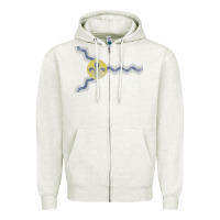Oatmeal Heather St Louis Missouri Flag Vintage Faded Home Family Zipper Hoodie - trangStudio