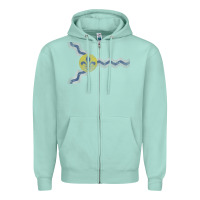 Seafoam St Louis Missouri Flag Vintage Faded Home Family Zipper Hoodie - trangStudio
