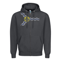 Smoke St Louis Missouri Flag Vintage Faded Home Family Zipper Hoodie - trangStudio