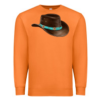 Carrot cowboy cap Premium Sweatshirt - BarkalooDesign