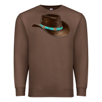 Chestnut cowboy cap Premium Sweatshirt - BarkalooDesign
