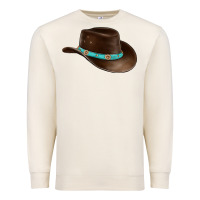 Sandshell cowboy cap Premium Sweatshirt - BarkalooDesign