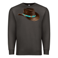Smoke cowboy cap Premium Sweatshirt - BarkalooDesign