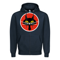 Navy black cat squadron taiwanese u 2 spy plane emblem gift tank top Zipper Hoodie - trangStudio