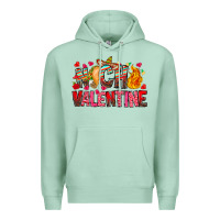 Seafoam Nacho Valentine Premium Hoodie - CowhideDigitalArt