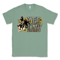 Sage Yee haw Cowboy western Classic Tee - HowdyJamesFarm