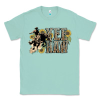 Seafoam Yee haw Cowboy western Classic Tee - HowdyJamesFarm