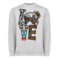 Love Caravan Heavyweight Sweatshirt | Teevron