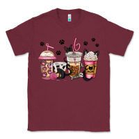 Burgundy cat mom coffee Classic Tee - Jasminsmagicworld