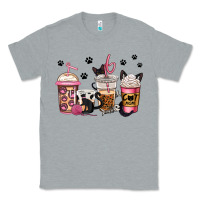 Heather Grey cat mom coffee Classic Tee - Jasminsmagicworld