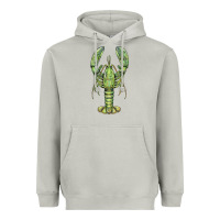 Moon Dust lobster Heavyweight Hoodie - BarkalooDesign