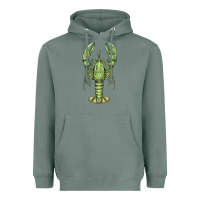 Sage lobster Heavyweight Hoodie - BarkalooDesign
