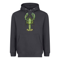 Smoke lobster Heavyweight Hoodie - BarkalooDesign